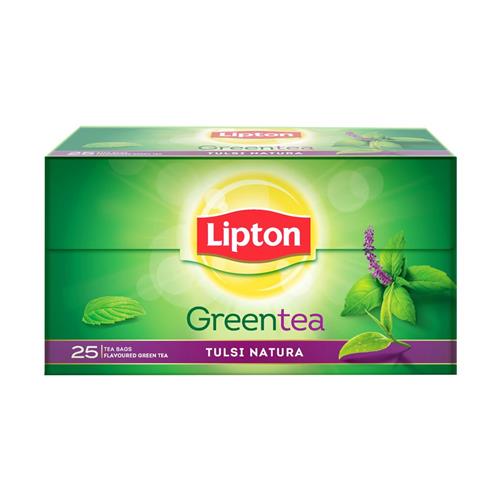 LIPTON GREEN TEA TULSI NATURA 25Bags.